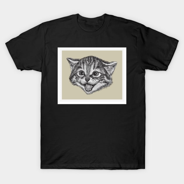 Graphic Cat T-Shirt by DesignerMAN